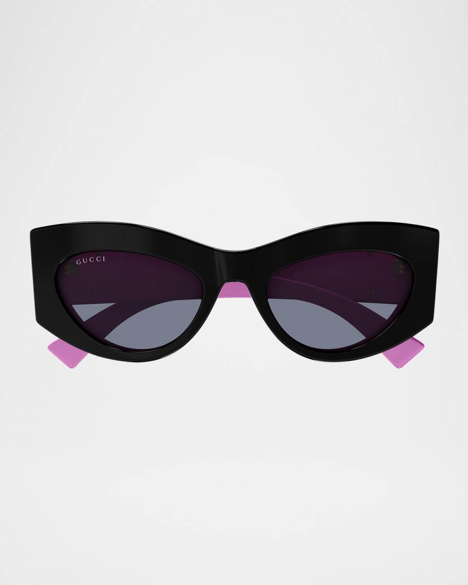 Cat-Eye Recycled Acetate Sunglasses